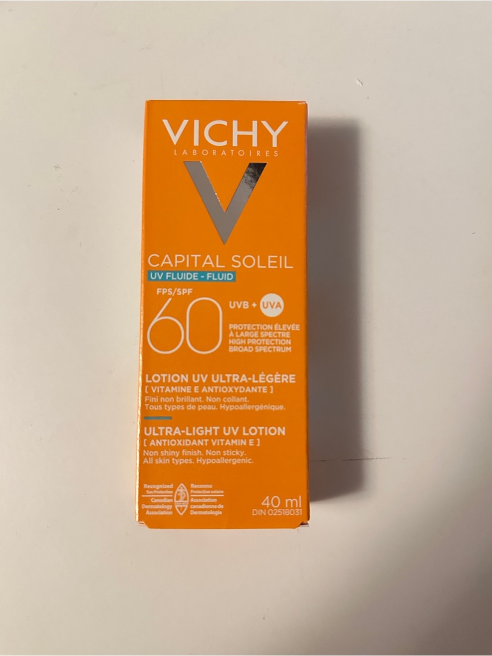 New! VICHY Capital Soleil SPF 60 Ultra-Light UV Lotion